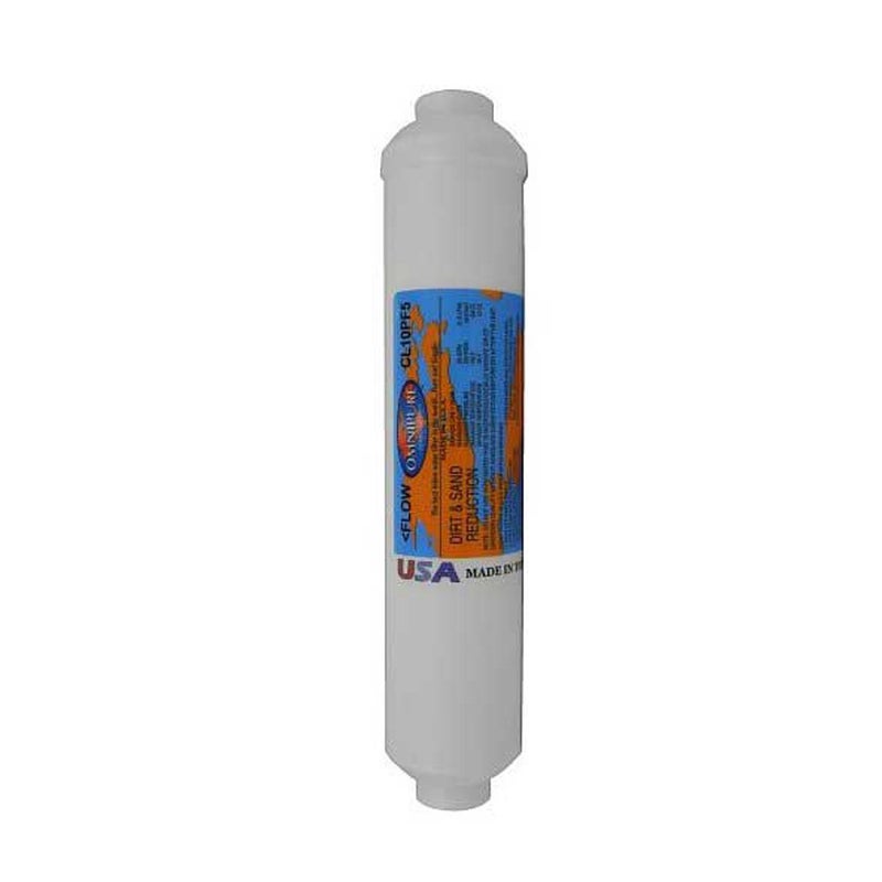 Omnipure CL10PF5-B Sediment Inline Water Filter - Image 1